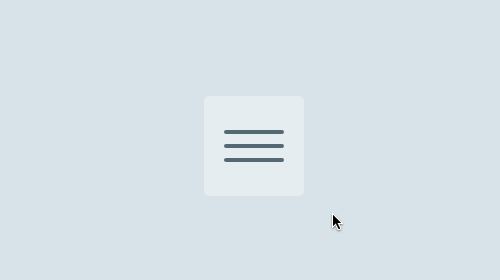 material design menu查看演示animated burger/menu icon查看演示