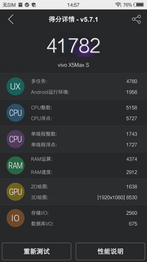 铂金版跑分
