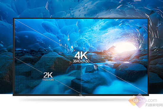 真4K才敢说高清！TCL55吋智能电视双12钜惠 