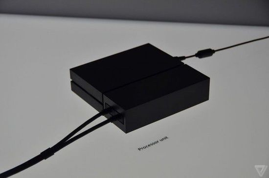 [图]近距离观看索尼PlayStation VR的硬件系统总成