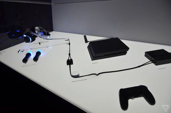 [图]近距离观看索尼PlayStation VR的硬件系统总成