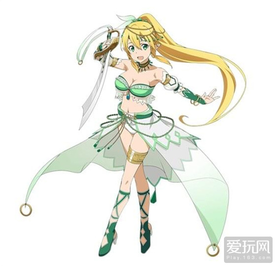 美翻了《刀剑神域·线上代码储存器》舞娘图公布