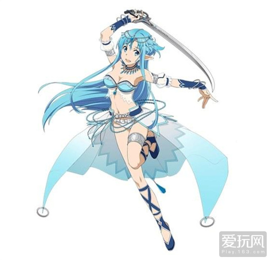 美翻了《刀剑神域·线上代码储存器》舞娘图公布