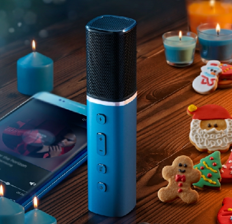 唱吧麦克风AQUA，打造留声机般质感的好声音