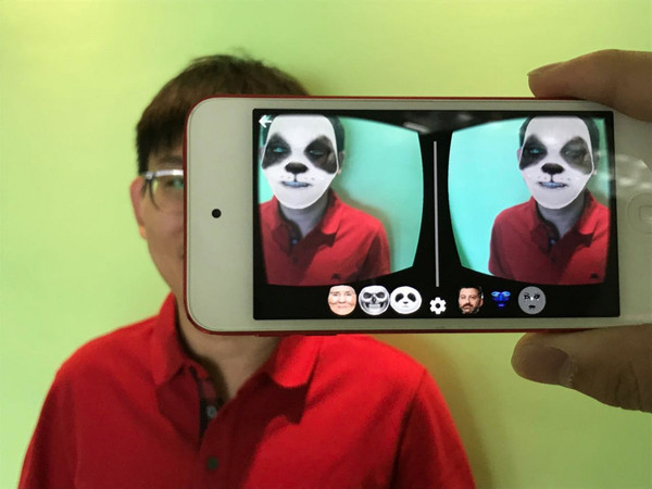 不只是换脸，应用3D+VR你还能换上立体表情