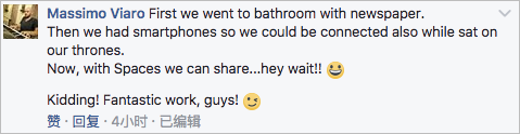Facebook Spaces 评论