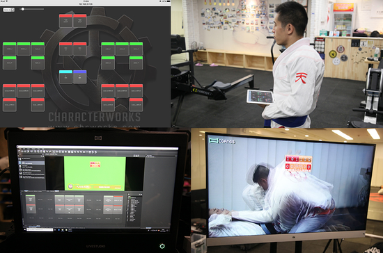 自定义标准裁判台及3D直播画面比分包装效果