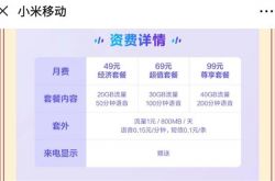 С���Ƴ�Ŀǰ����� 5G �ײͣ���ͨ��ʽ���·� 49 Ԫ�� 20GB ����