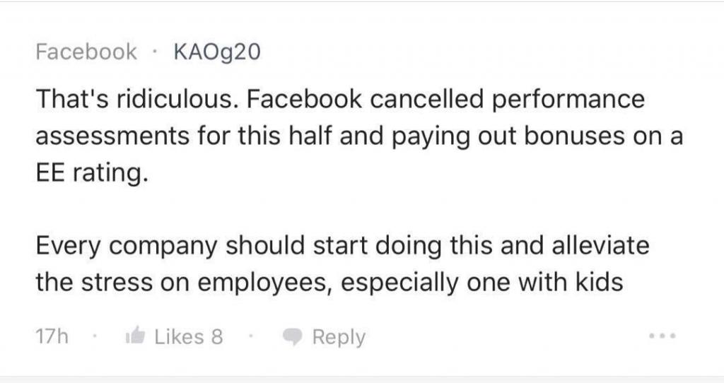 面对疫情,Google 和 Facebook 为什么要给员工开「大锅饭」?