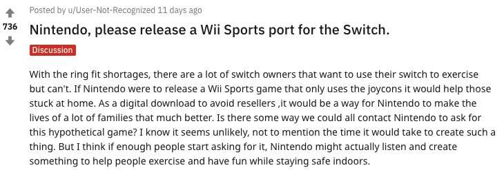 买不到健身环的玩家们,盯上了一款 14 年前的老游戏