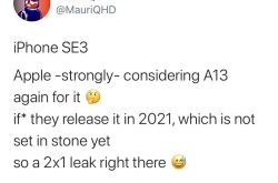 ���ϣ�ƻ�� iPhone SE 2 Plus/SE 3 ���Խ����� A13 ������