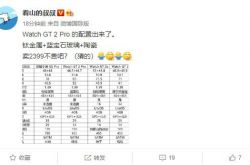 ��Ϊ Watch GT 2 Pro ���öԱȳ�¯�������������ʯ����