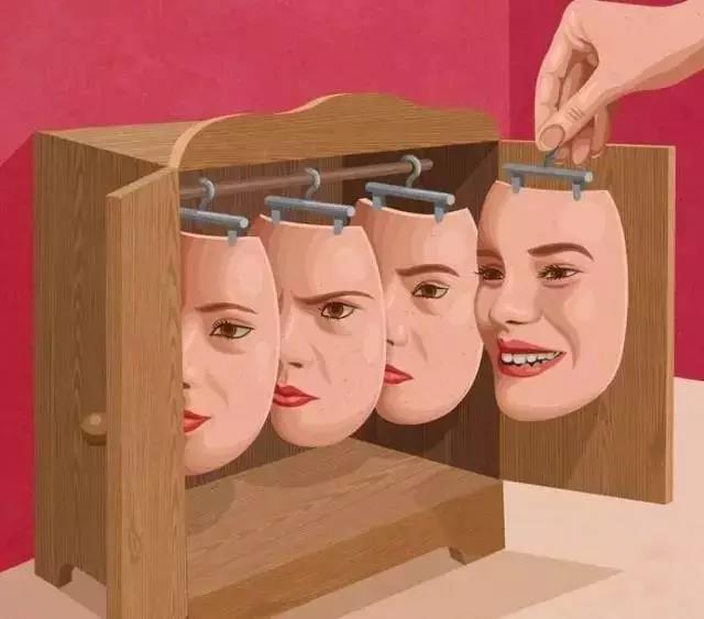 这些插画是对现代社会最真实的反映