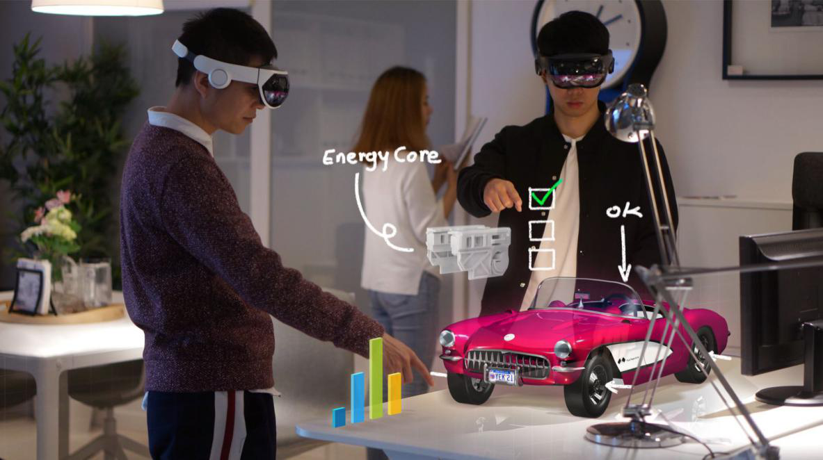 影创科技携手职业院校助力职教汽车类专业混合现实技术信息化教学应用