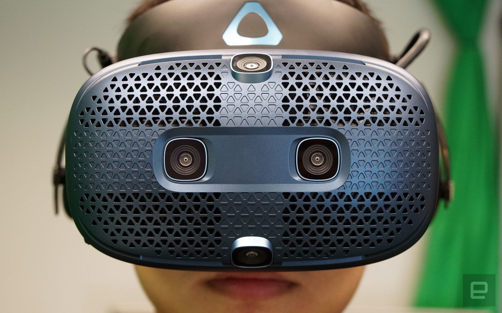 htc vive cosmos 动手玩:六镜头定位追踪的新一代 vr 系统