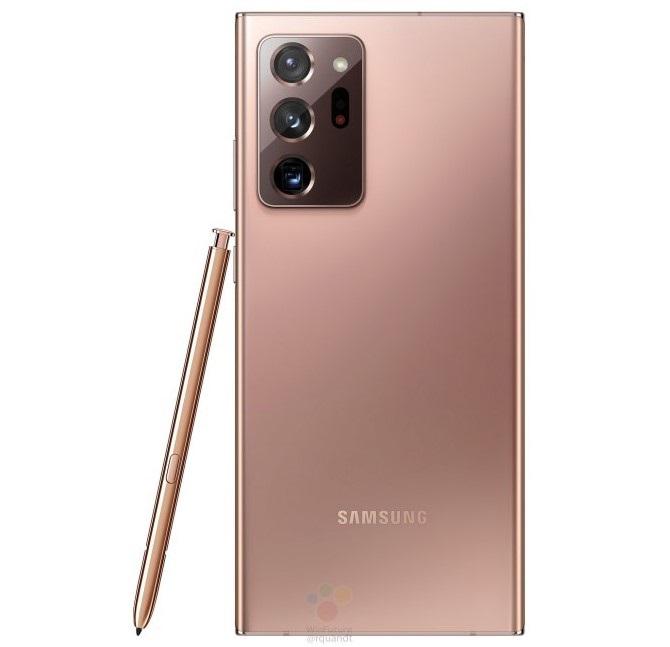 安卓新机皇三星galaxynote20ultra渲染图曝光