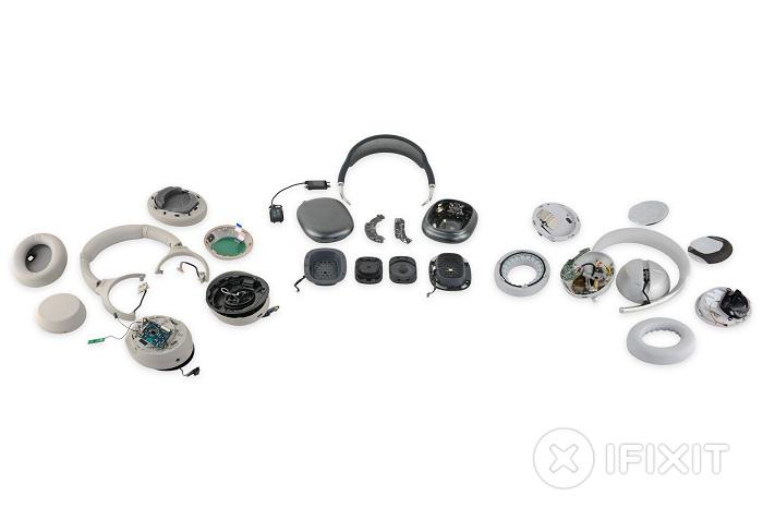ifixit 评 airpods max 头戴式耳机:设计复杂且精妙 可修复性不再是零