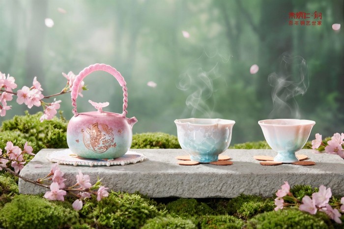 朱炳仁&middot;铜作品 《福满满》茶礼套装(1).jpg